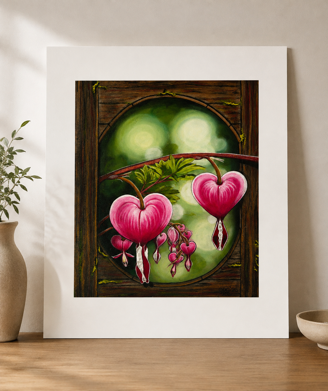Heartwood Reverie — unframed Somerset Velvet fine art print mockup