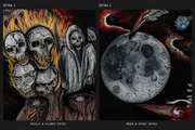 In Vein original cosmic artwork — gallery image