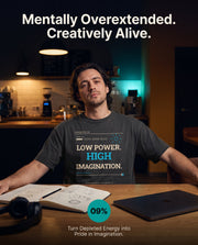Low Power. High Imagination. — Heavyweight Tee