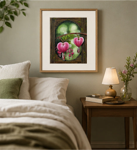 Heartwood Reverie framed Somerset Velvet fine art print