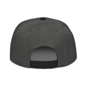 Moon Man Paints Original Paint Crater snapback black charcoal gray charcoal gray back view — updated product photo