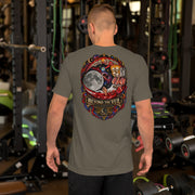 Beyond the Veil — Signature Series Tee — Army — back view